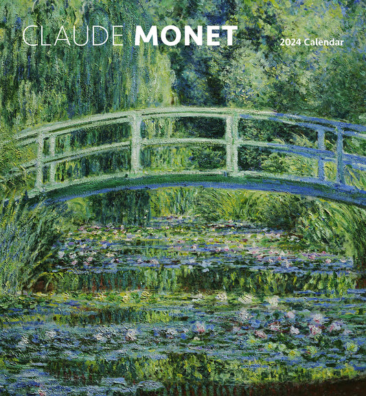 Calendario de pared Claude Monet 2024