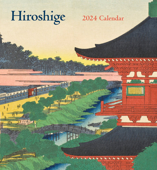Utagawa Hiroshige 2024 Wall Calendar