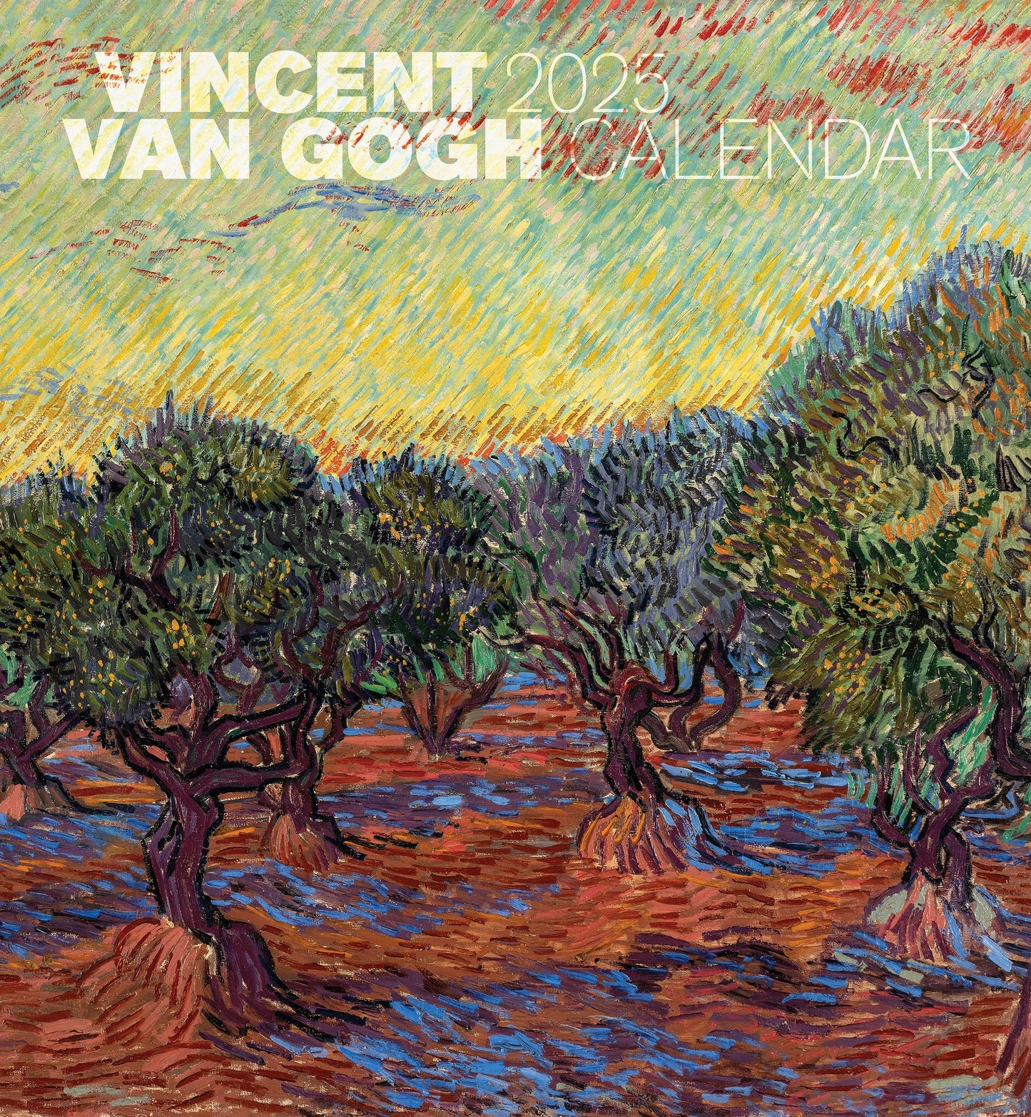 Vincent van Gogh 2025 Wall Calendar front cover