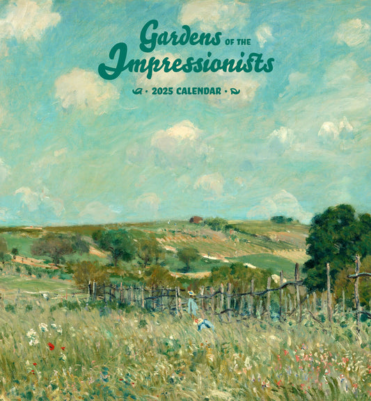 Gardens of the Impressionists 2025 Wall Calendar - Chrysler Museum Shop