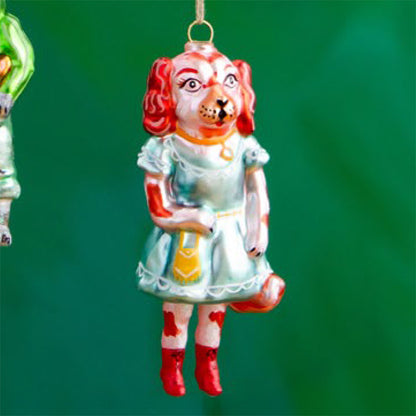 Natalié Lété Glass Dog Ornaments