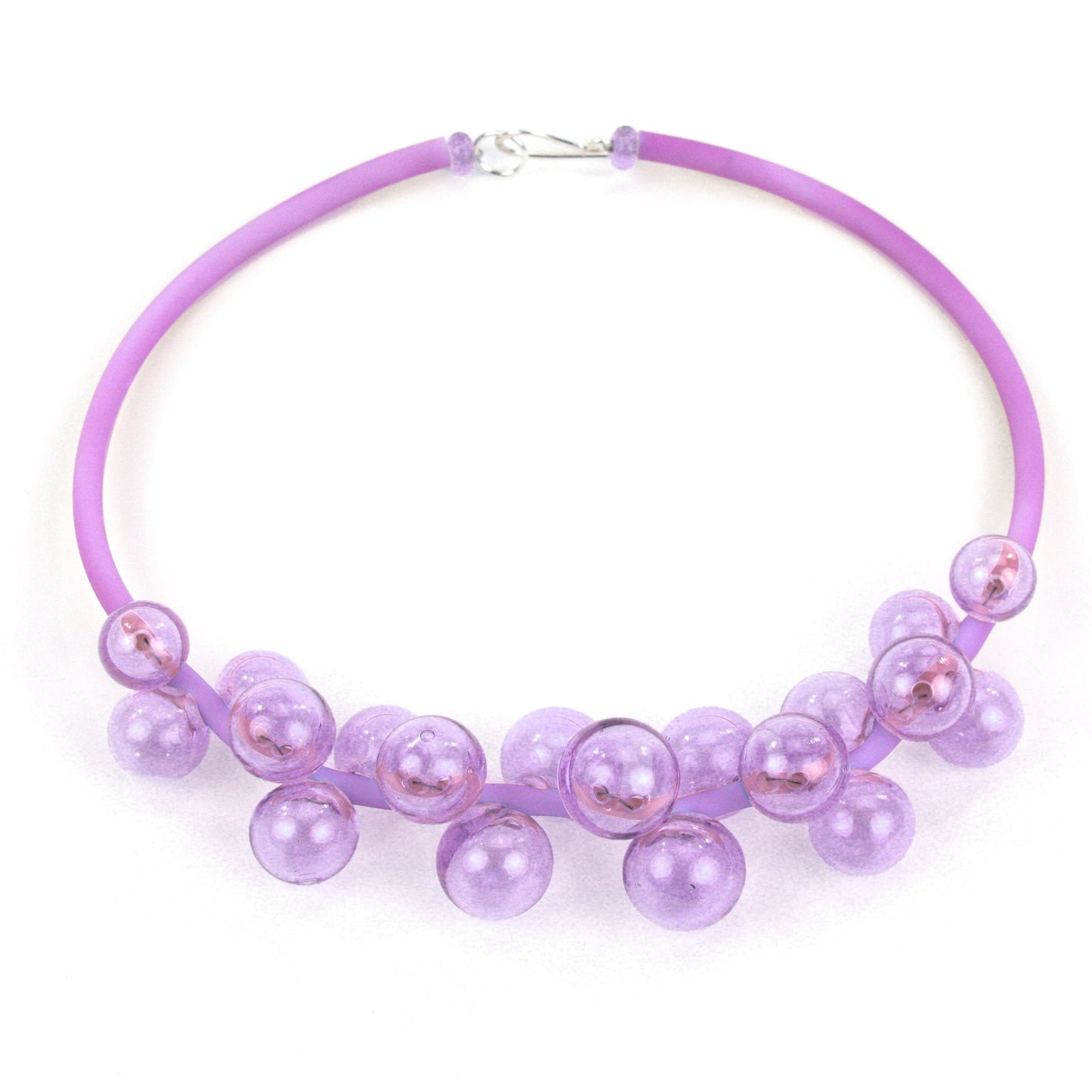 Chroma Necklace: Color-changing Purple/Light Blue - Chrysler Museum Shop