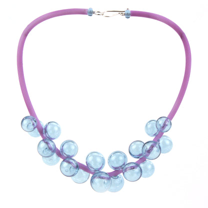 Chroma Necklace: Color-changing Purple/Light Blue - Chrysler Museum Shop