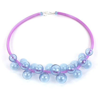 Chroma Necklace: Color-changing Purple/Light Blue - Chrysler Museum Shop