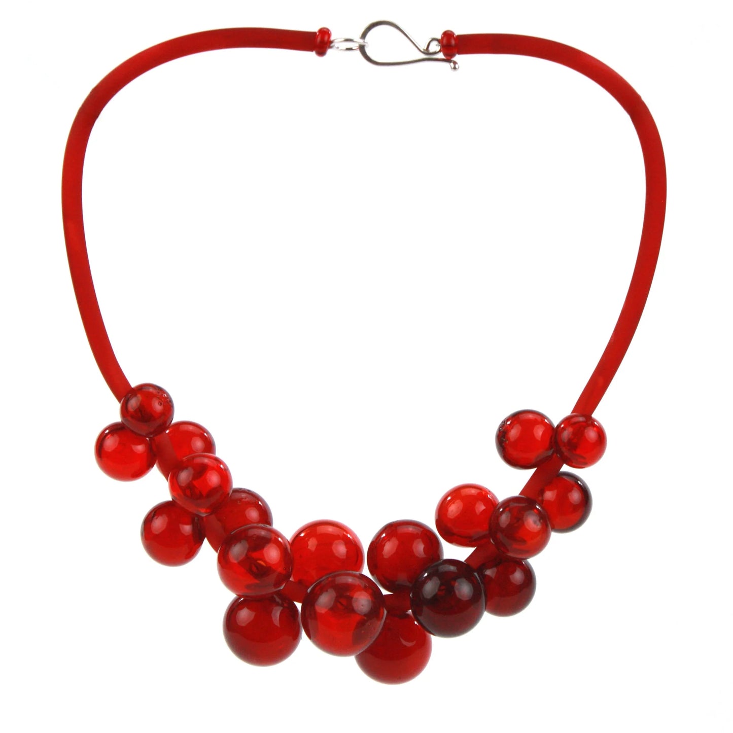 Chroma Necklace: Red by Alicia Niles - Chrysler Museum Shop