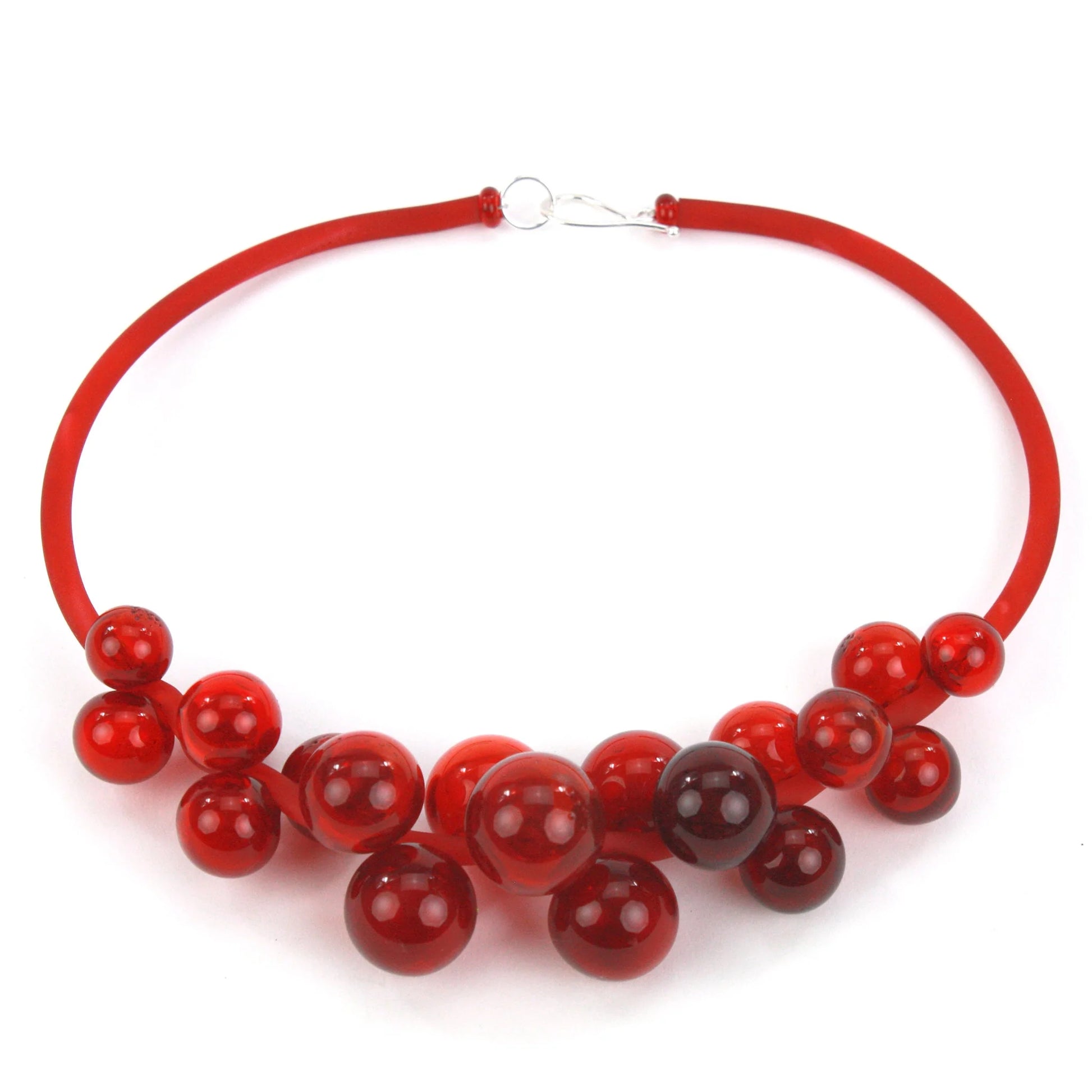 Chroma Necklace: Red by Alicia Niles - Chrysler Museum Shop