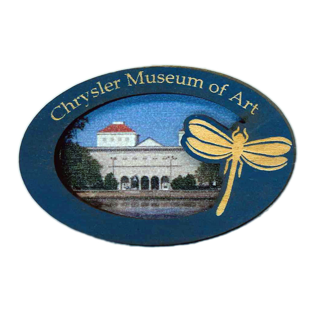 Chrysler Museum Holzmagnet