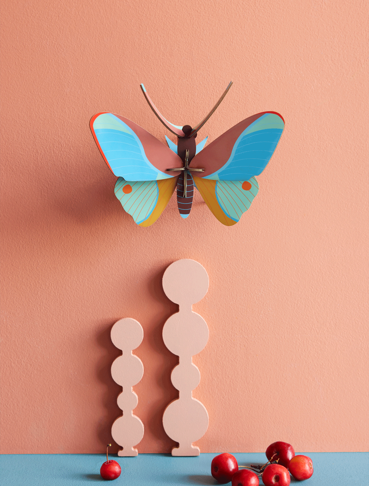 Kleines Insektenset: Claudina-Schmetterling