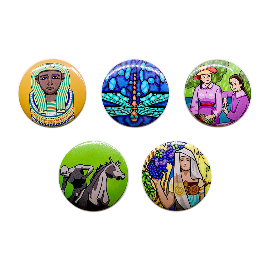Art Buttons: Exclusives from the Chrysler Collection