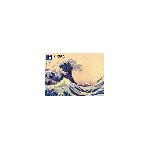 Lenticular Postcard: Hokusai (The Great Wave)