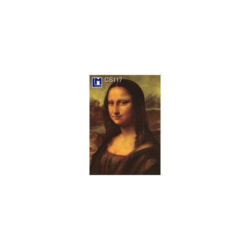 Lenticular Postcard: da Vinci (Mona Lisa)