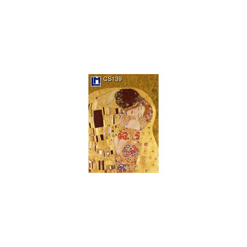 Lenticular Postcard: Klimt (The Kiss)