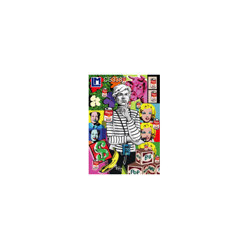 Lenticular Postcard: Andy Warhol, by Juan Carlos Espejo