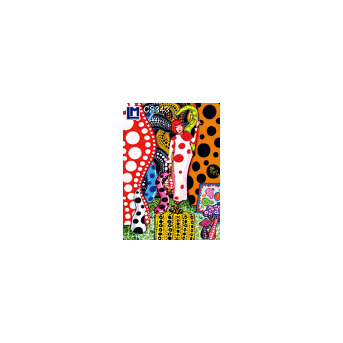 Lenticular Postcard: Yayoi Kusama, by Juan Carlos Espejo