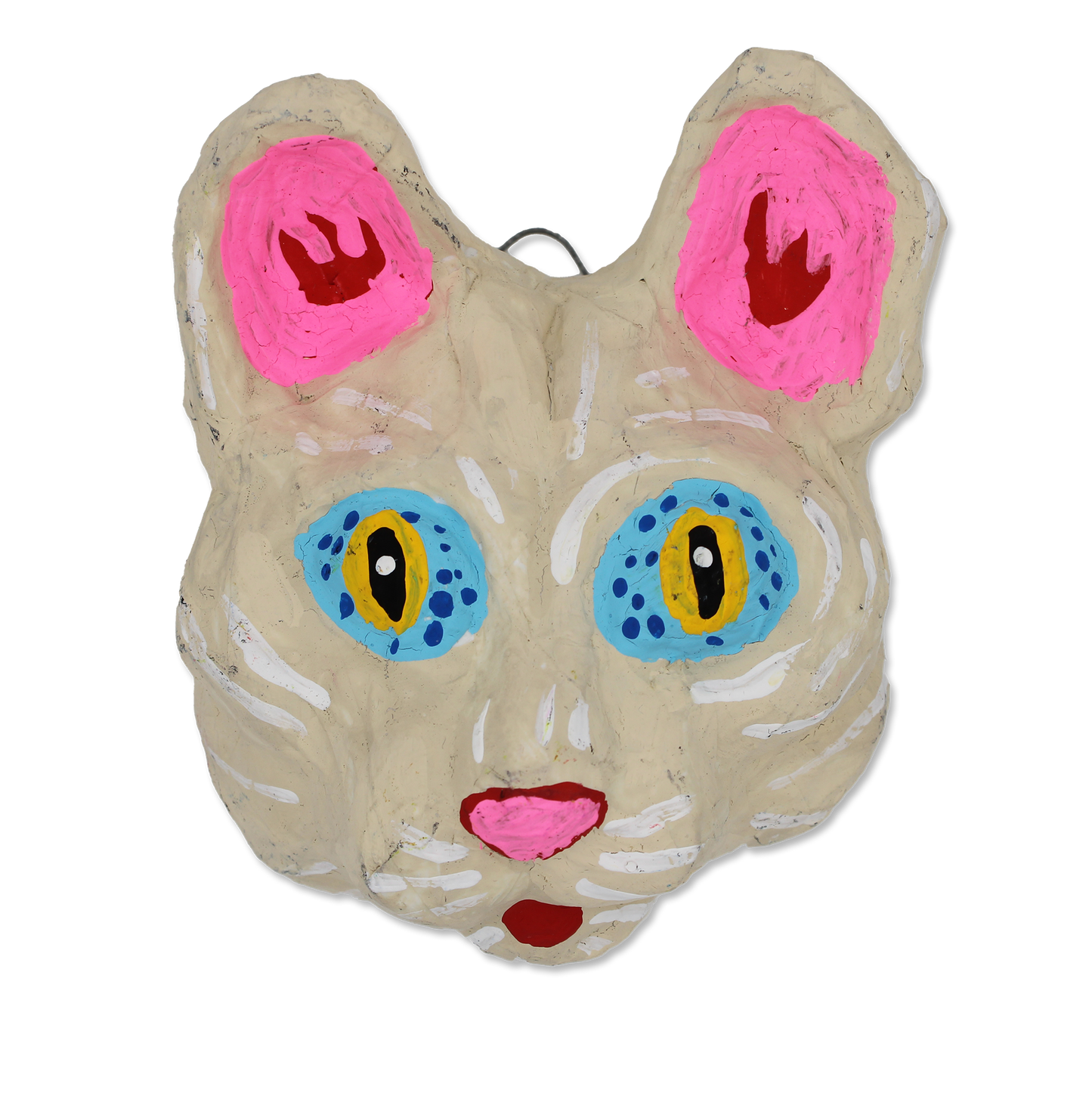 Papier-mâché Cat (Tan) by Ethan Minsker - Chrysler Museum Shop