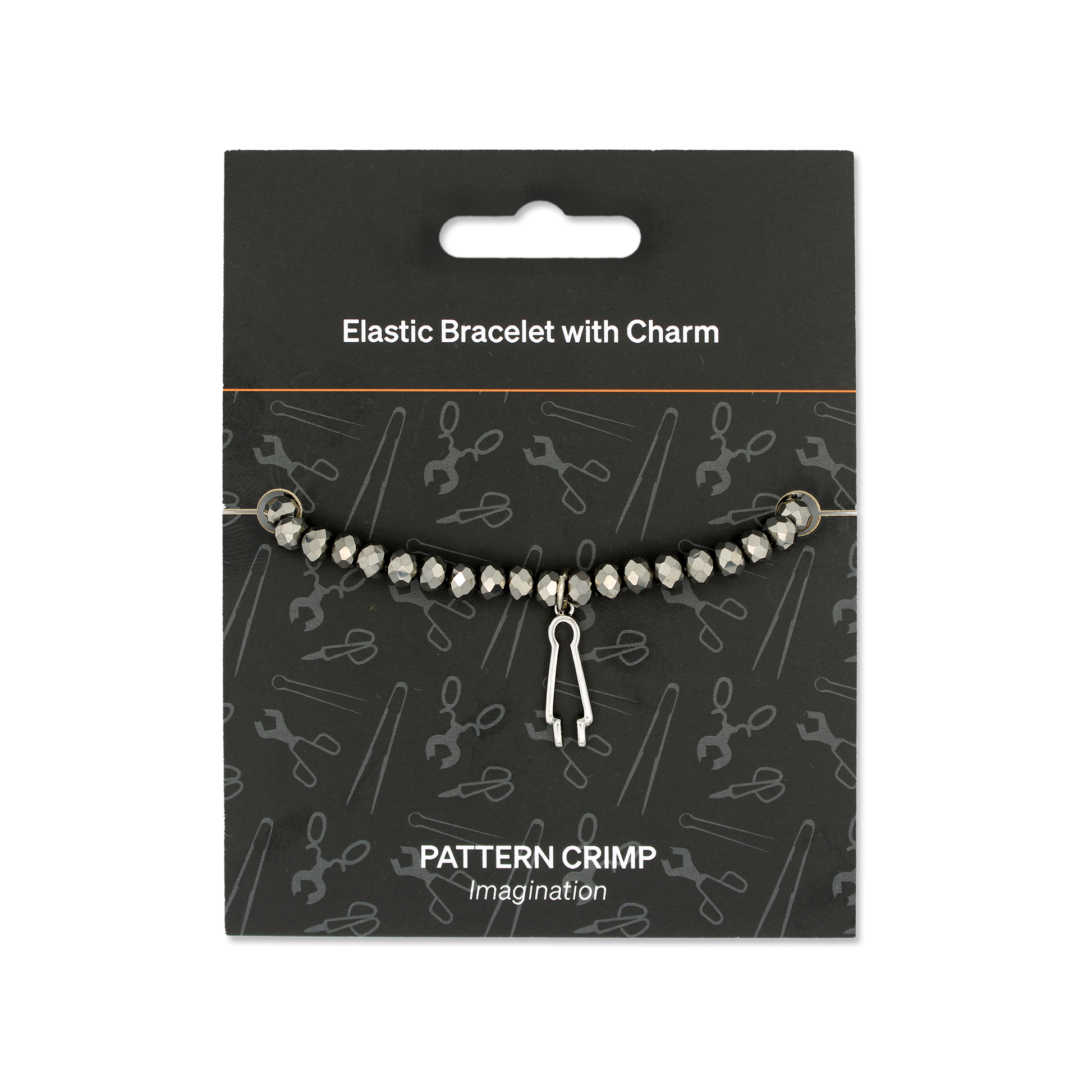 Glassblowing Charm Bracelet: Pattern Crimp (Front) - Chrysler Museum Shop