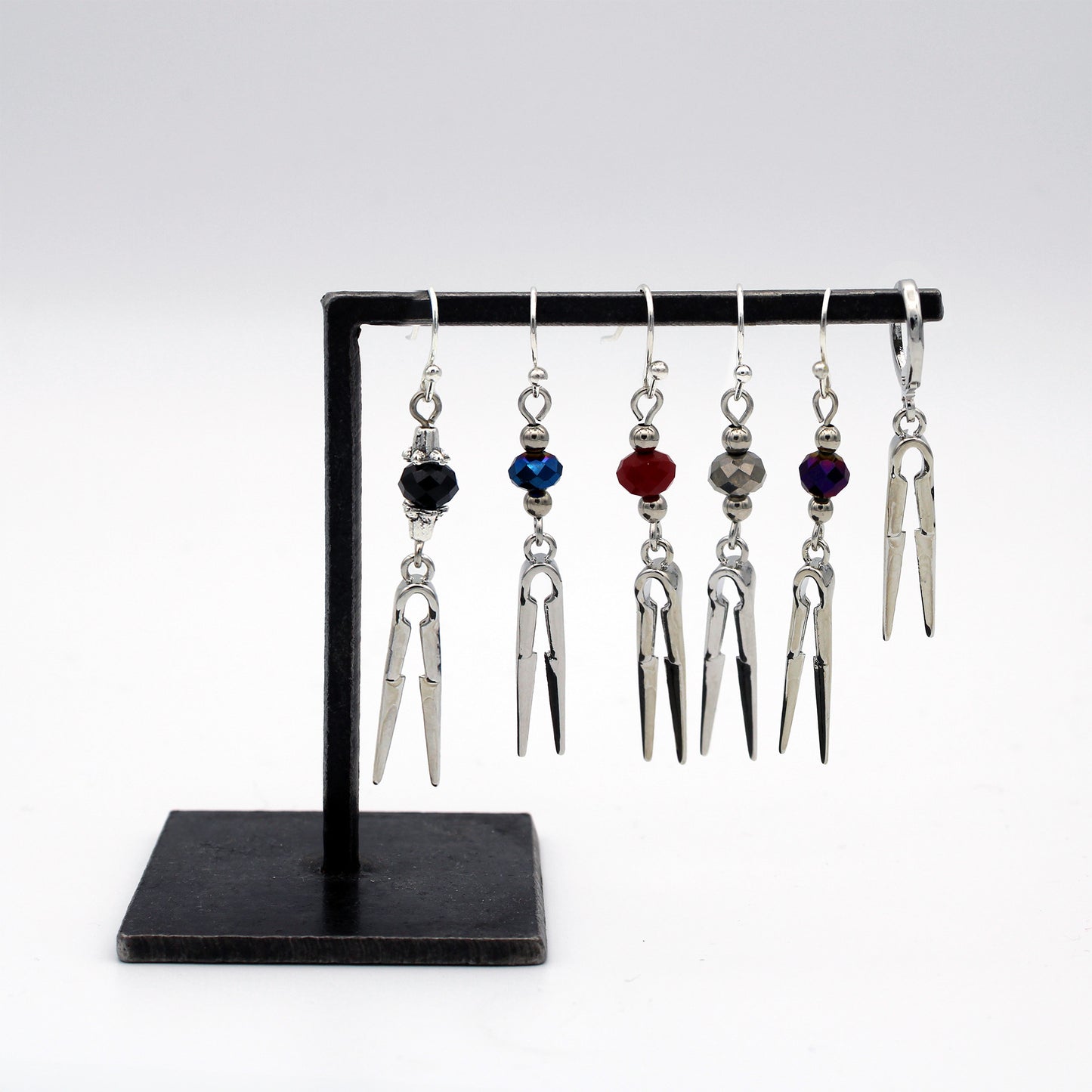 Glassblowing Charm Earrings: Jacks