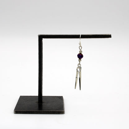 Glassblowing Charm Earrings: Jacks