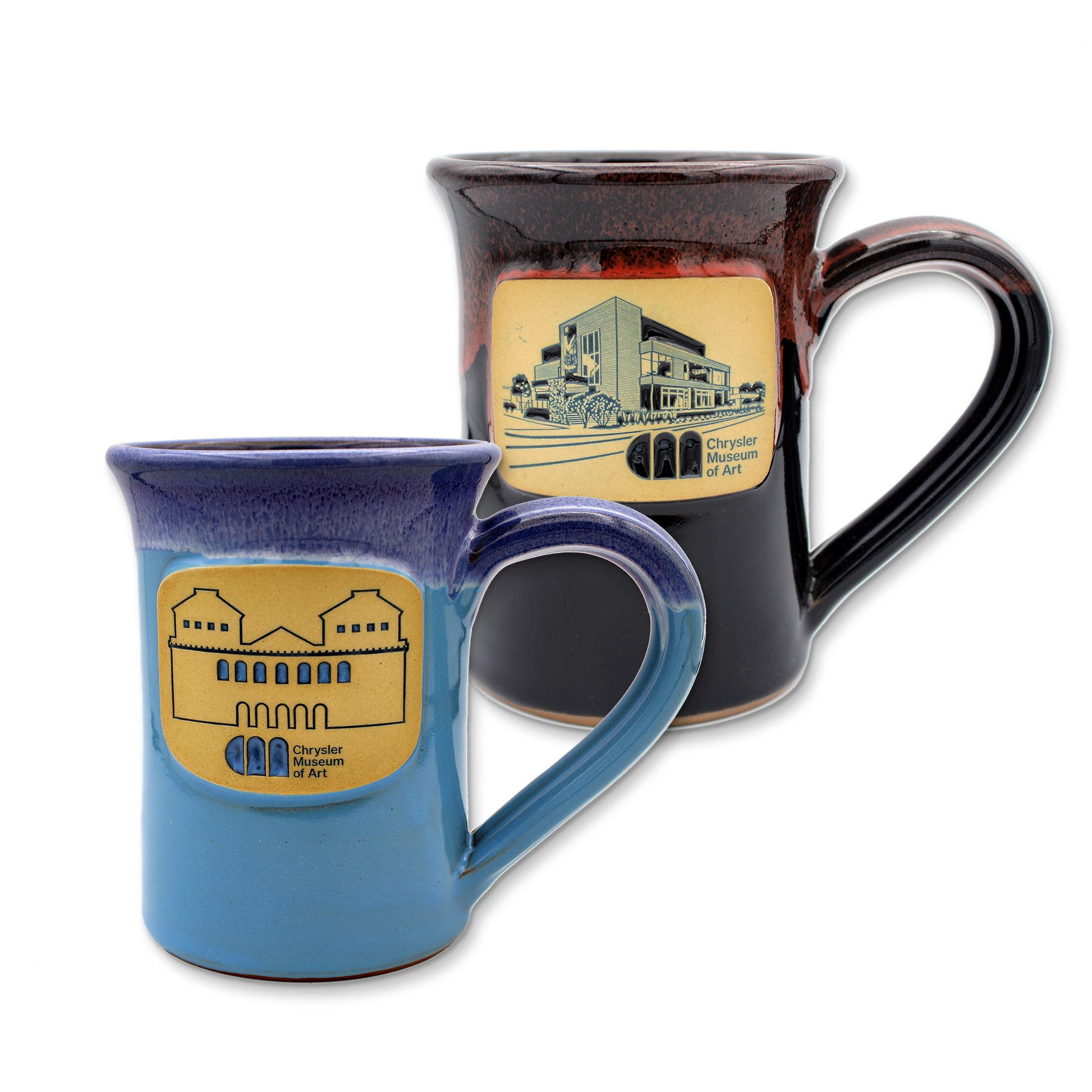 Chrysler Museum Mugs Handmade by Deneen Pottery - Chrysler Museum Shop