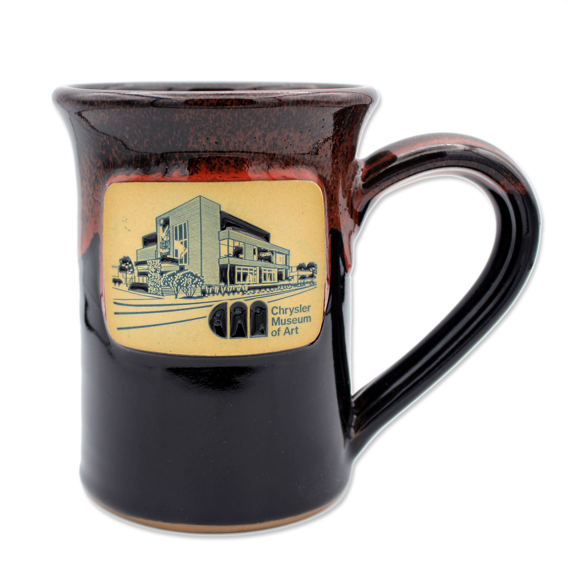 Handmade Chrysler Glass Studio Mug by Deneen Pottery - Chrysler Museum Shop