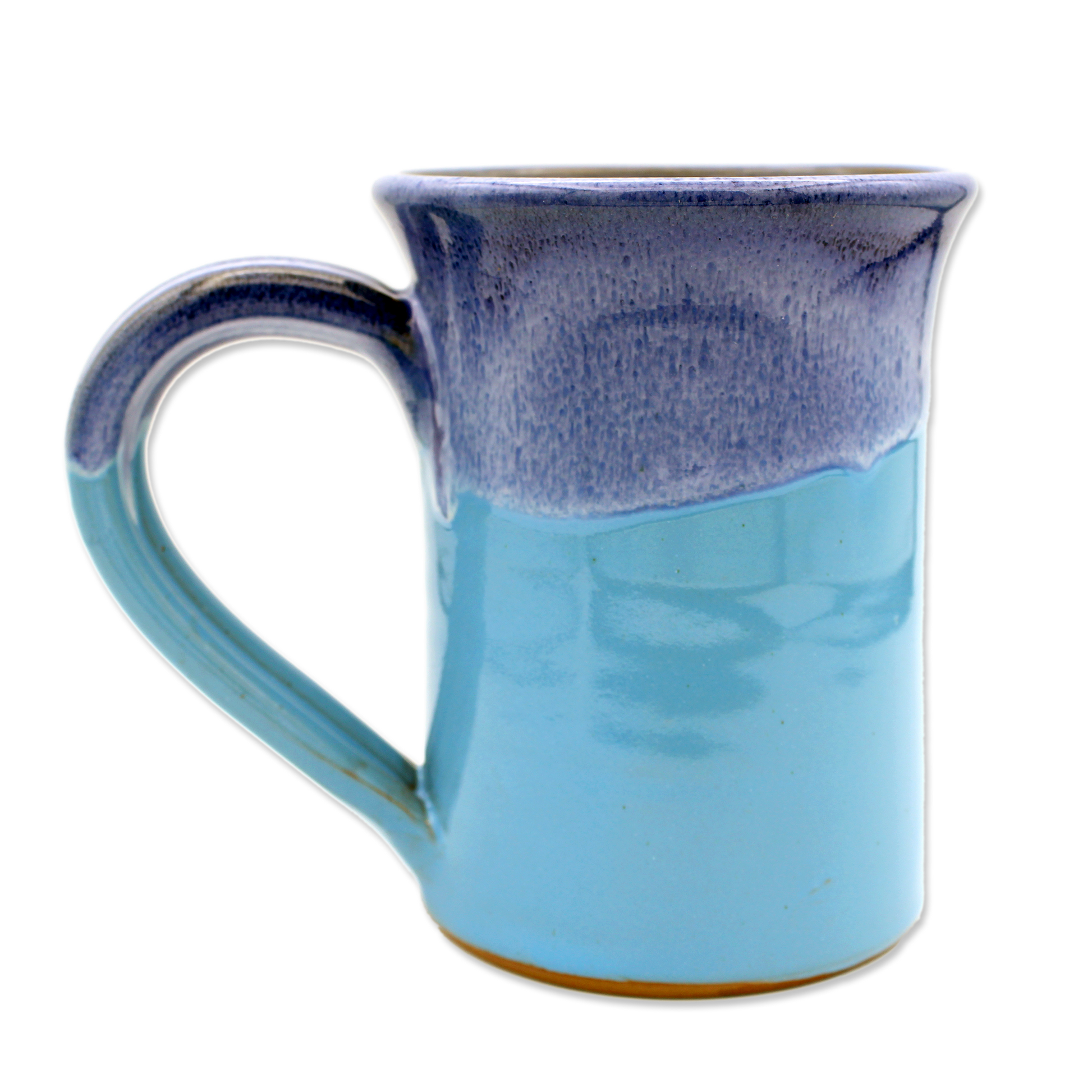 Handmade Chrysler Museum Mug in Powder Blue, by Deneen Pottery - Chrysler Museum Shop