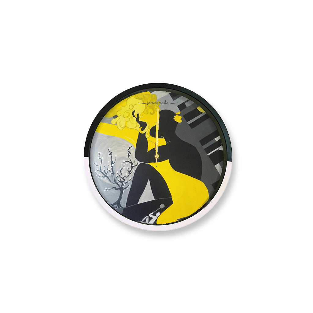 When We Meet Wall Clock by Jazzymade - Chrysler Museum Shop