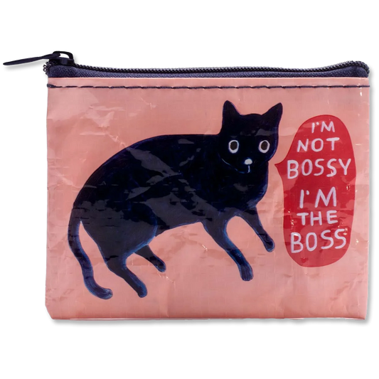 I'm Not Bossy. I'm THE Boss Coin Purse - Chrysler Museum Shop