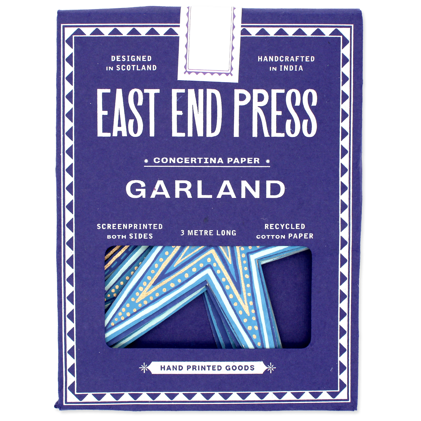 Stars Concertina Garland