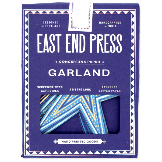 Stars Concertina Garland