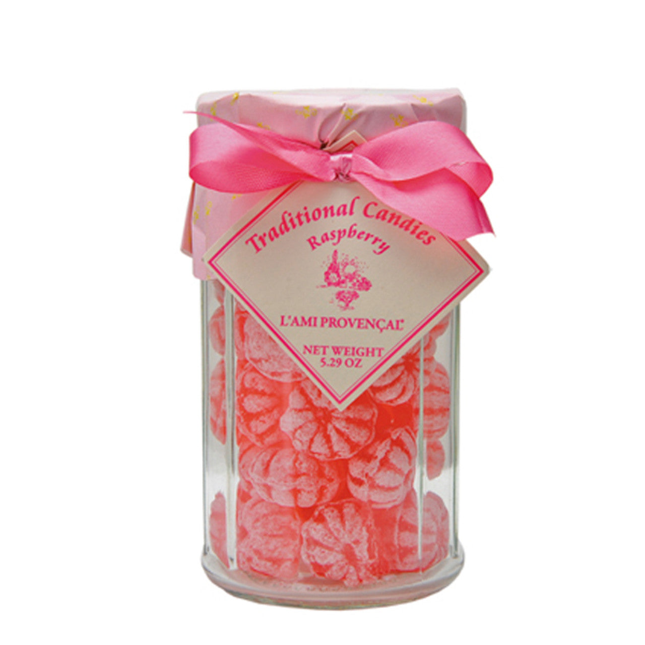 L'Ami Provencal Old Fashioned Raspberry Candies - Chrysler Museum Shop