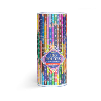 Set of 50 Double-Sided Color Pencils (100 Colors) - Chrysler Museum Shop