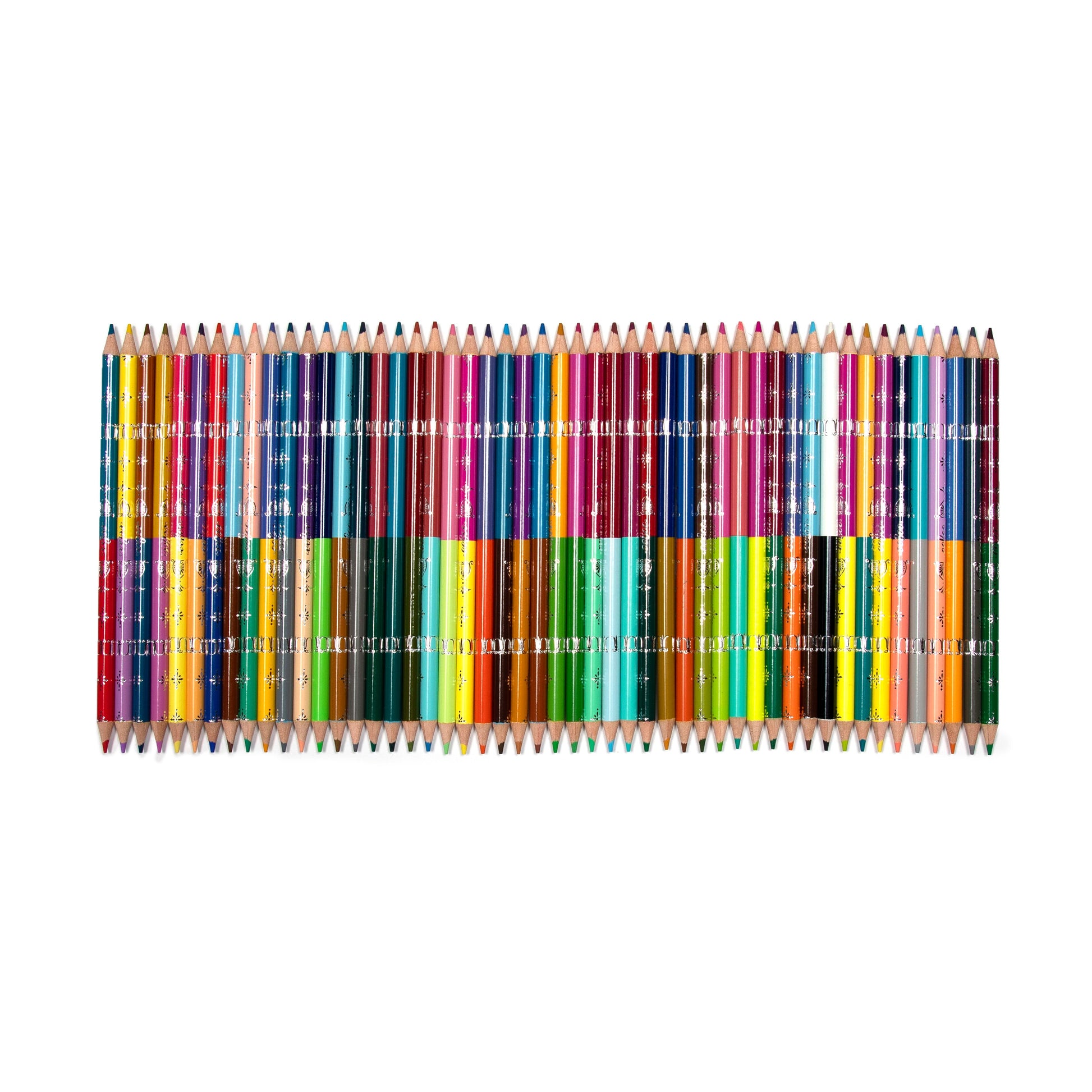 Set of 50 Double-Sided Color Pencils (100 Colors) Pencils - Chrysler Museum Shop