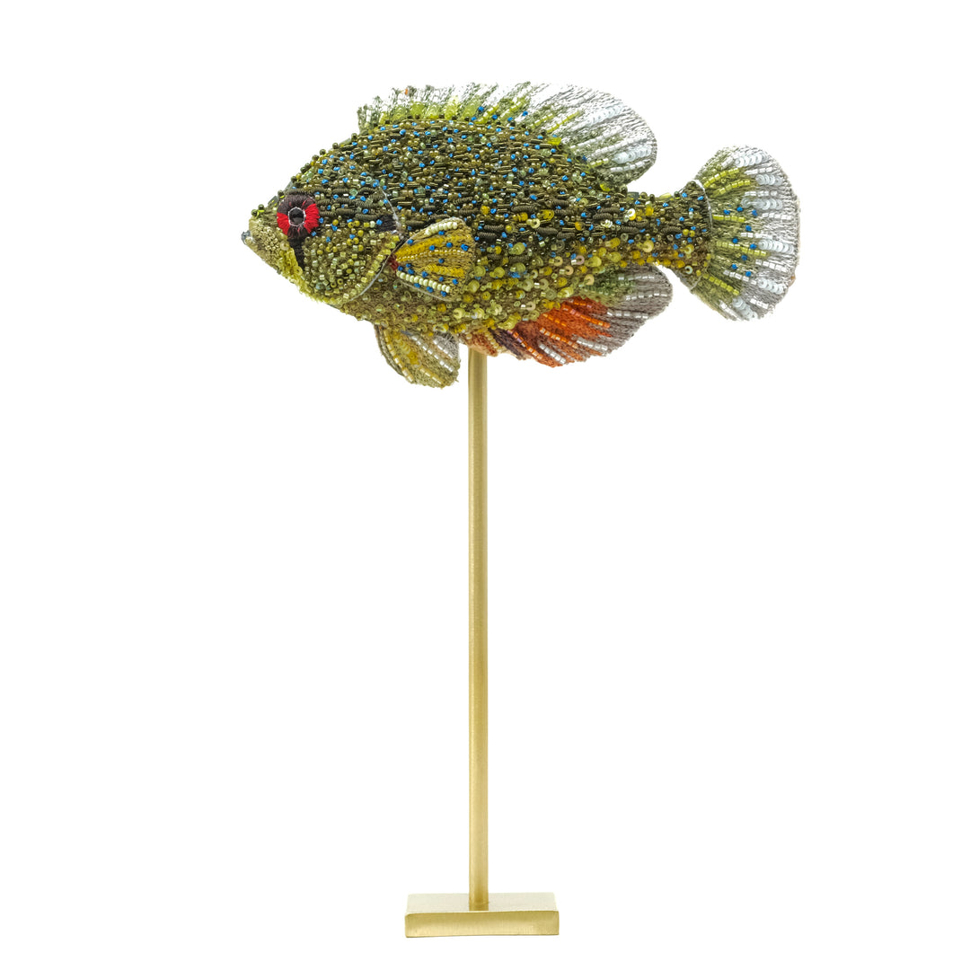 Blue Spotted Sunfish Objet d'Art