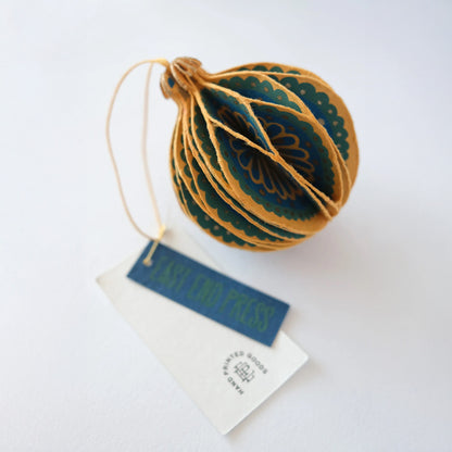 Paper Honeycomb Ornaments