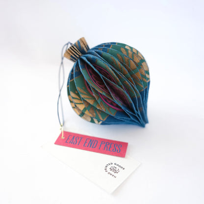 Paper Honeycomb Ornaments