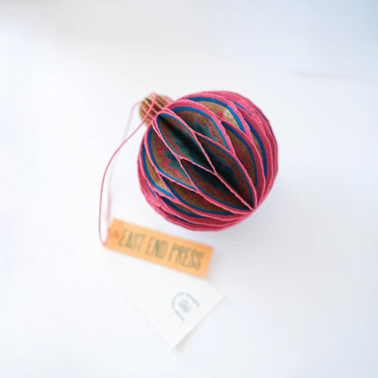 Paper Honeycomb Ornaments