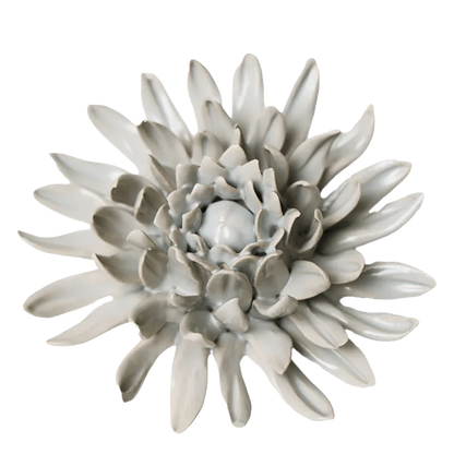 Ceramic Wallflower Panache Green Spider Mum