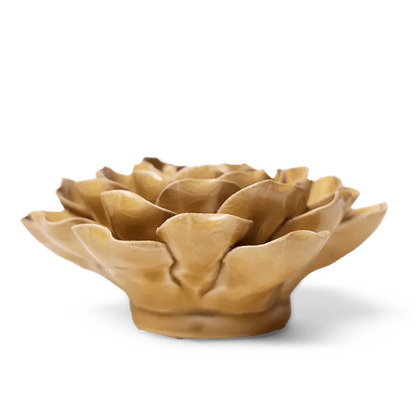 Ceramic Wallflower Caramel Charm Peony