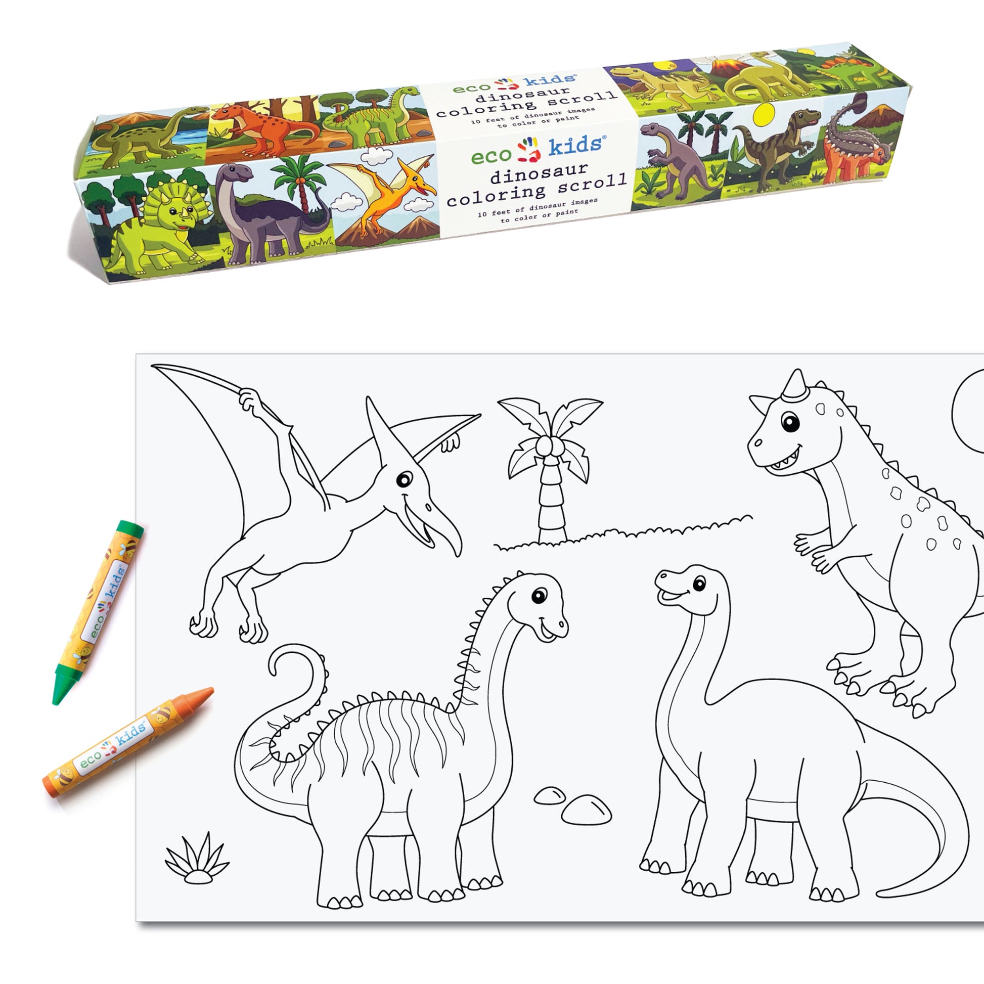 Dinosaur Coloring Scroll - Chrysler Museum Shop