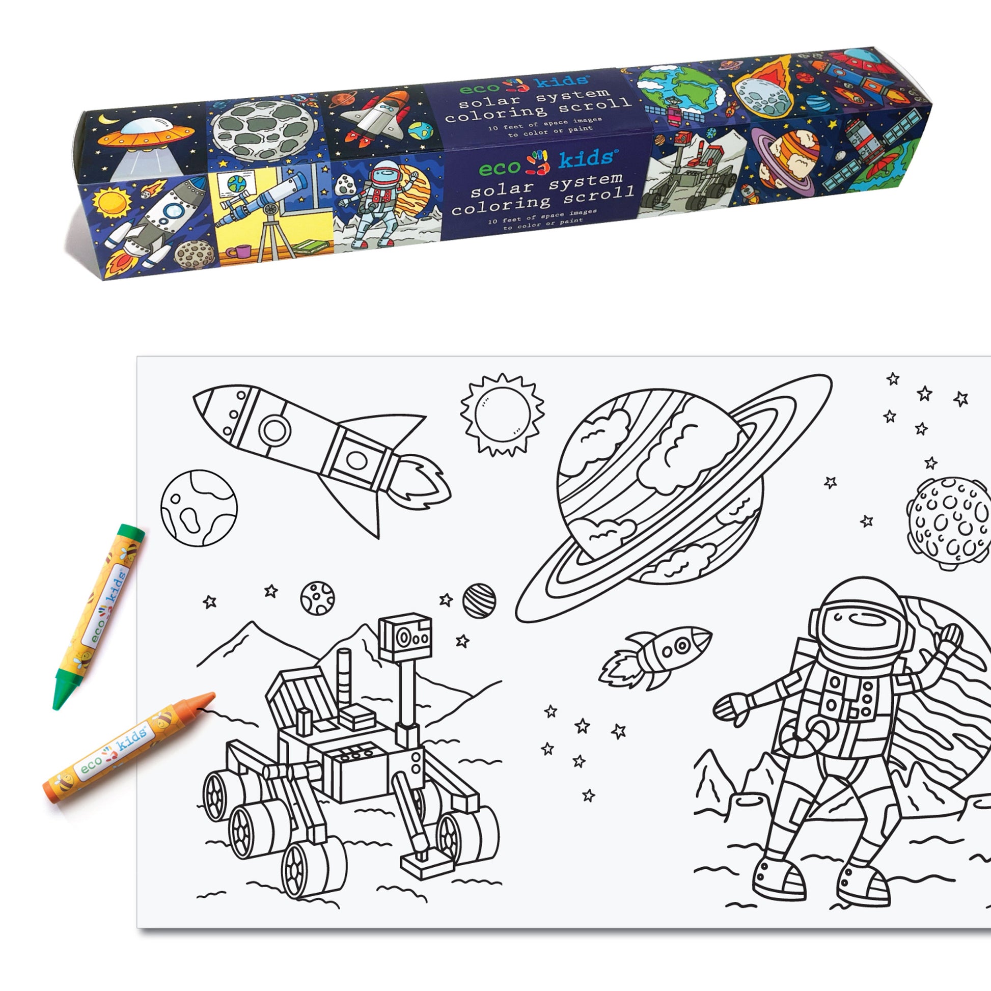 Solar System Coloring Scroll - Chrysler Museum Shop