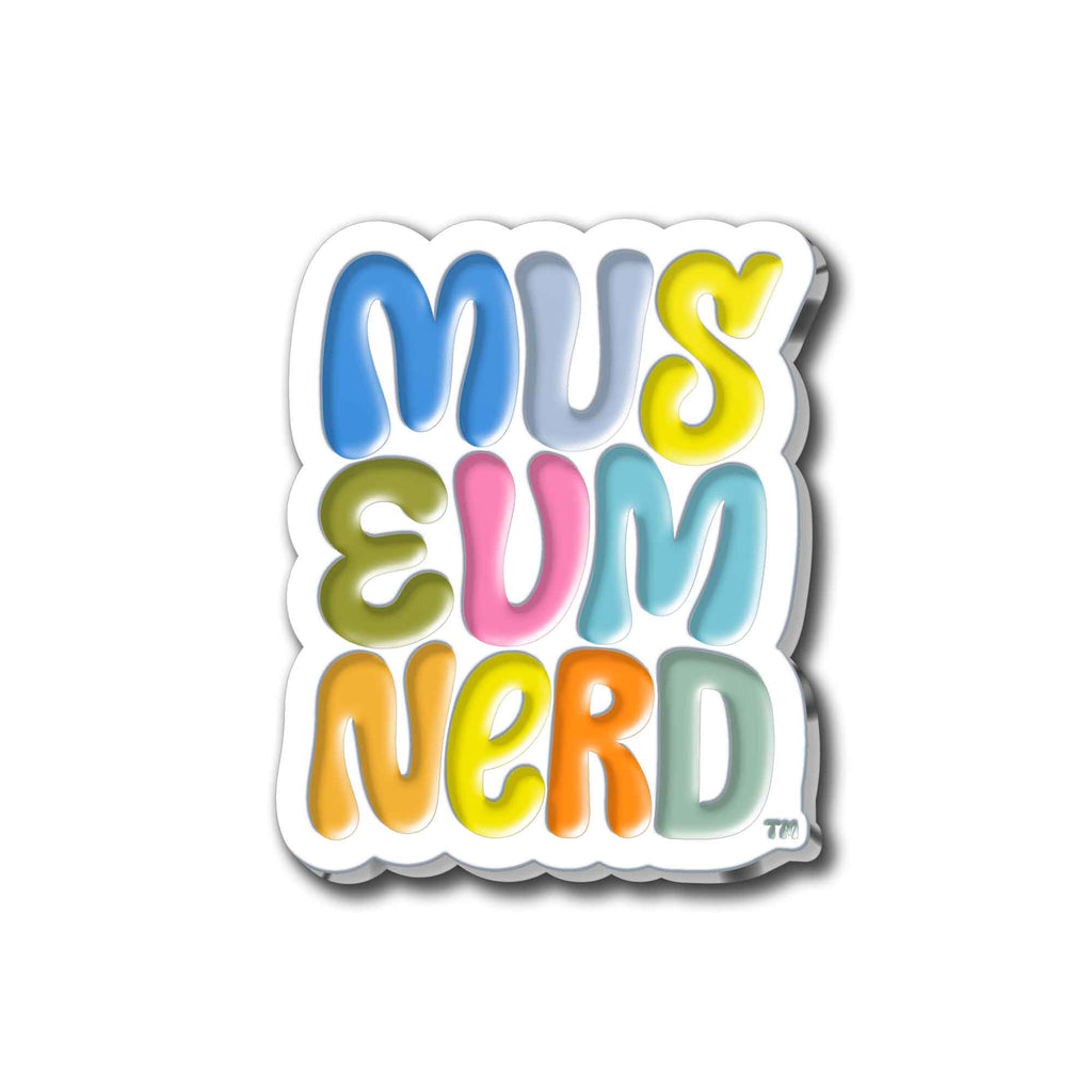 Museum Nerd Enamel Pin - Chrysler Museum Shop