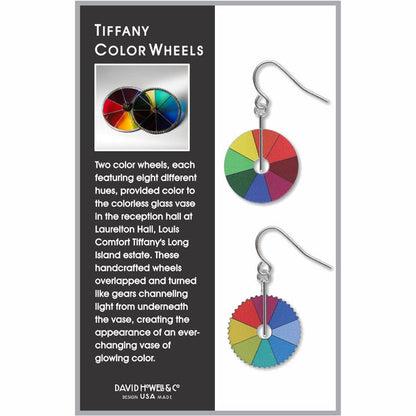 Tiffany's Color Wheel Earrings - Chrysler Museum Shop