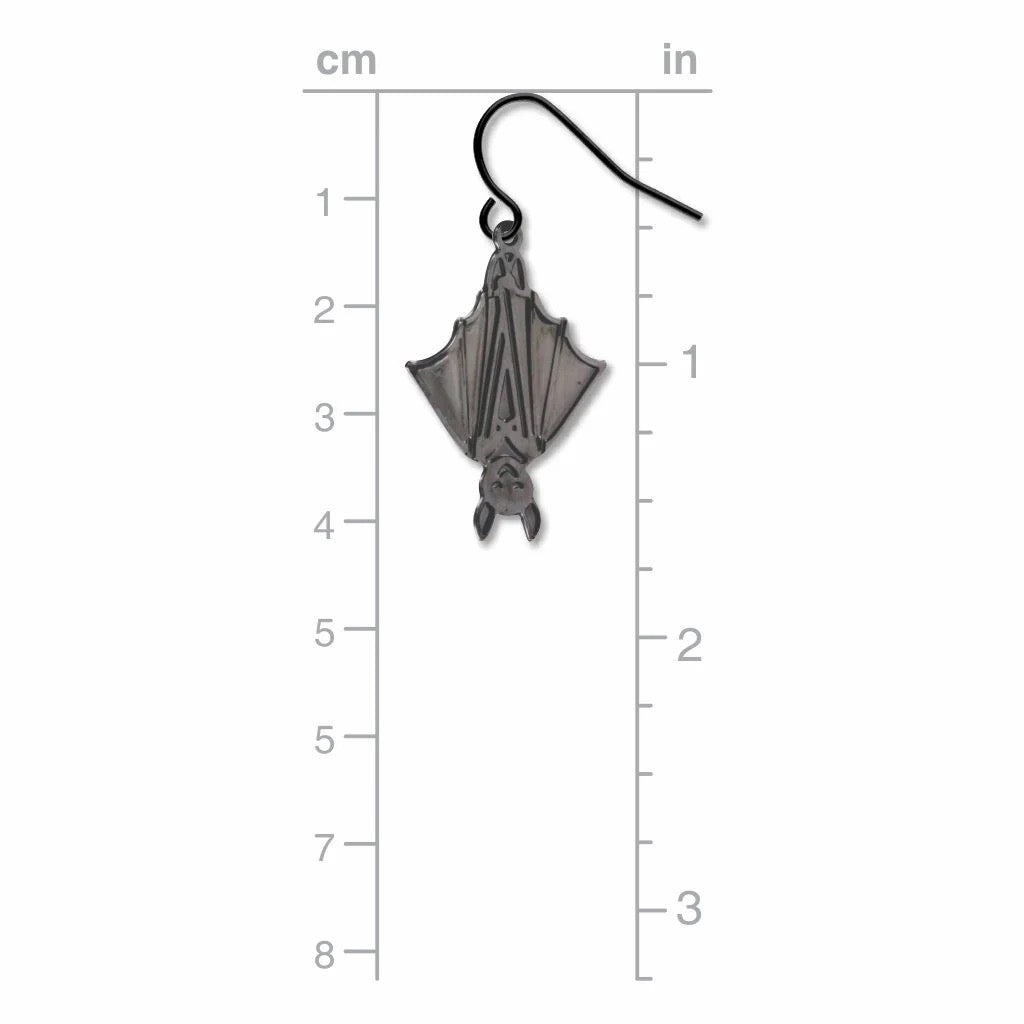 Hanging Bats Earrings