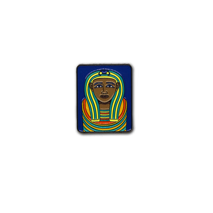 Pin esmaltado: Cubierta de sarcófago egipcio