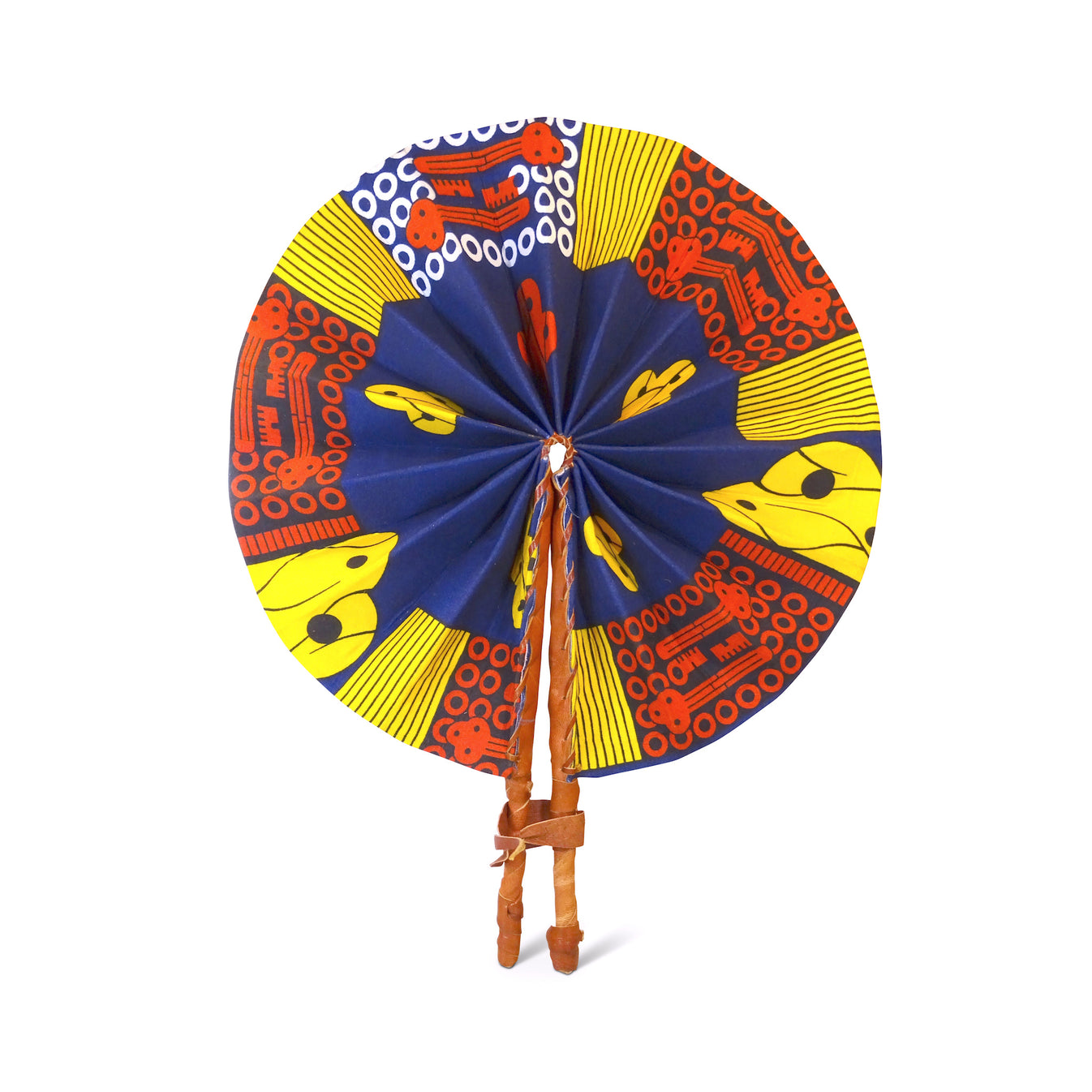 Fabric Hand Fan from Ghana