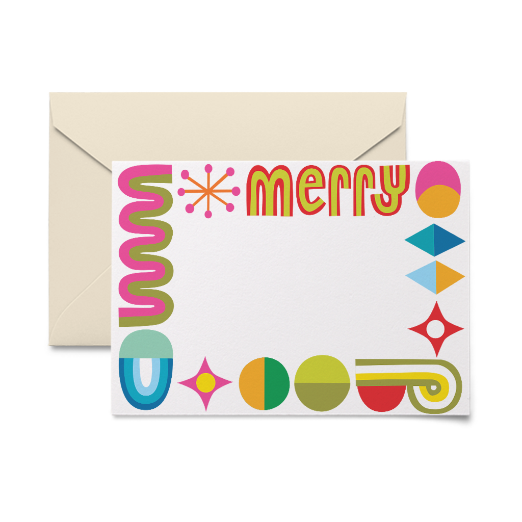 Merry & Bright Gift Tags, Box of 10 - Chrysler Museum Shop