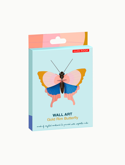 Kleines Insektenset: Goldrand-Schmetterling