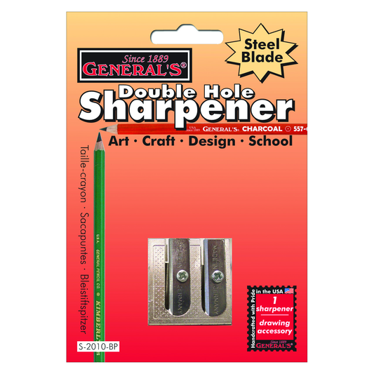 Double Hole Stainless Steel Sharpener