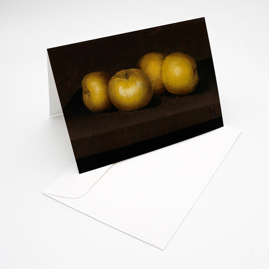 Blank Notecard: Granbery's "Still Life With Apples"