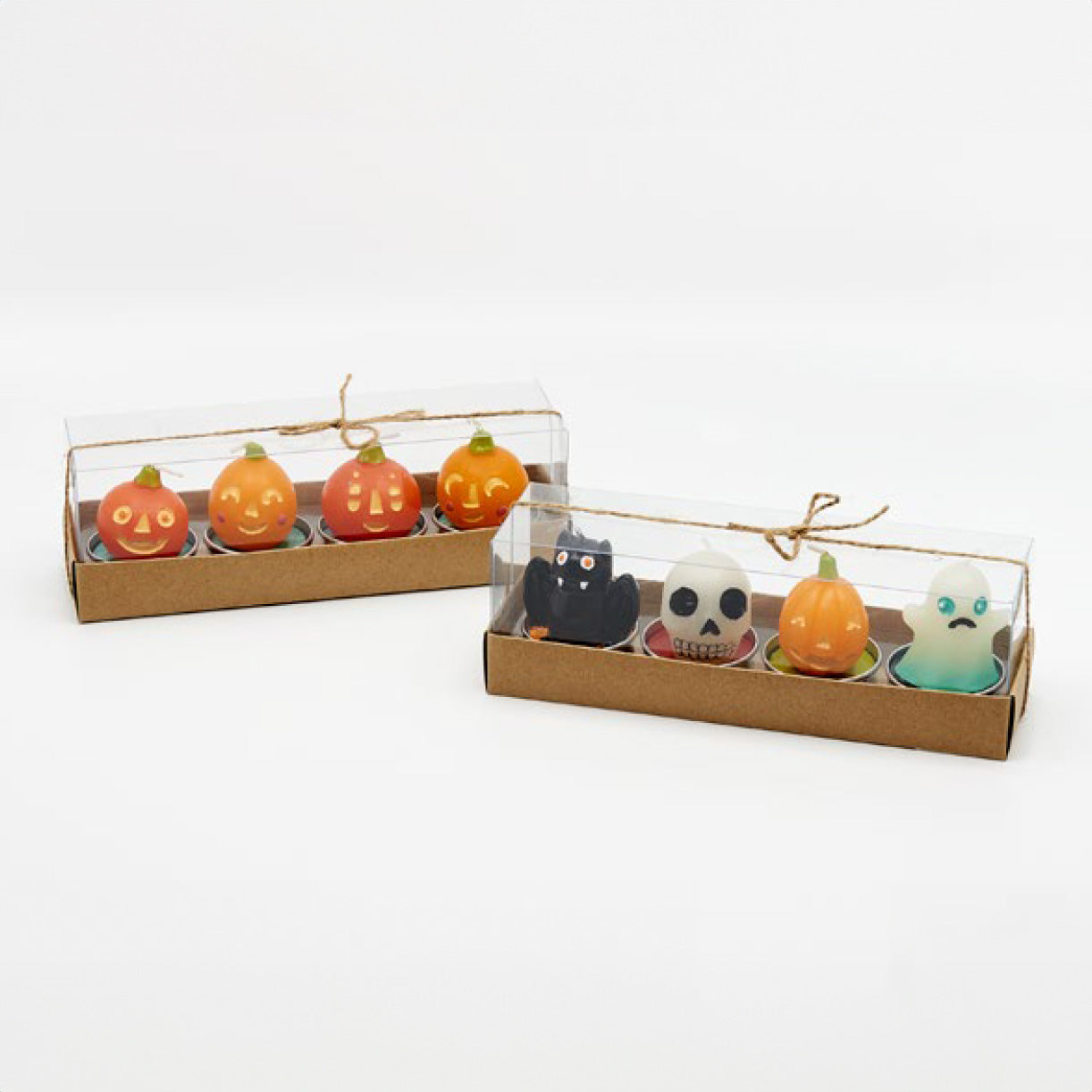 Pumpkins & Spooky Characters Halloween Tea Light Candle Sets - Chrysler Museum Shop